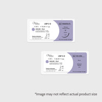 PGLA Sutures 3-0, Precut | Violet | 75cm x 6 pc