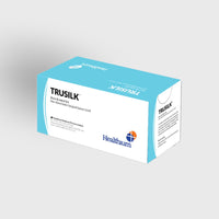 2 0 SILK Sutures, Premium | 3/8 PRC | Black | 26mm; 75cm