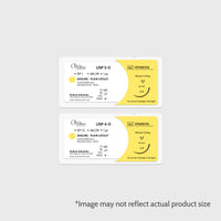 Premium Plain CATGUT Sutures, 4-0 | 3/8 RC | Yellow | 16mm; 68cm