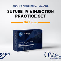 Endure Suture, IV & Injection Practice Set (50 Items)